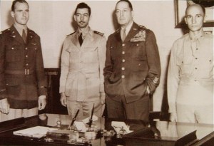 General MacArthur in his Brisbane office 1943 - www ozatwar com