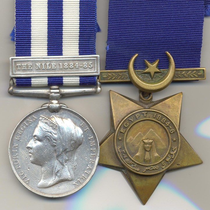 Egypt medal with Nile clasp Bronze star